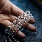 Natural Clear Quartz Form Brazil Bracelet - Image 3