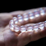 Natural Rose Quartz with Star Effect Bracelet - Image 3