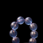 Natural Rose Quartz with Star Effect Bracelet - Image 8