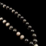 Silver Sheen Obsidian Tasbih - Image 4